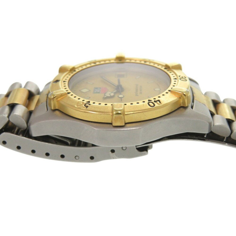 TAG Heuer 964.013F Stainless Steel Gold Quartz Watch 1044TAG HEUER - Picture 8 of 10